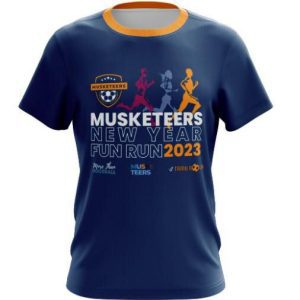 3 x Musketeers New Year Fun Run 2023